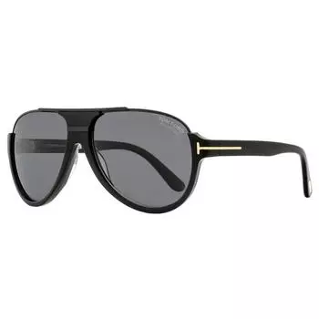 Мужские солнцезащитные очки Tom Ford Dimitry поляризованные TF334 01D черные 59 мм 01d