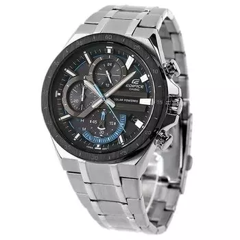 Мужские солнечные часы Casio EDIFICE EQS-920DB-1B чёрный