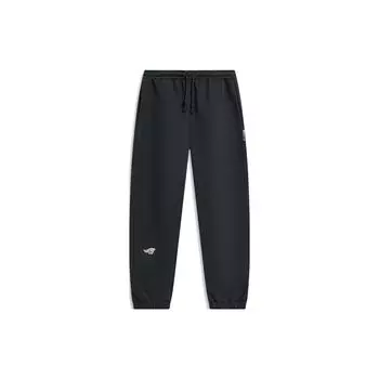Мужские спортивные брюки Li Ning Badfive свободного кроя со средней талией и манжетами, черные AKLU091-1 L