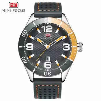 Мужские спортивные часы с японским механизмом и календарем, светящиеся в темноте, водонепроницаемые