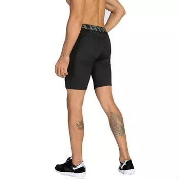 Мужские спортивные колготки для фитнеса и тренировок, впитывающие влагу и быстросохнущие эластичные колготки с карманами