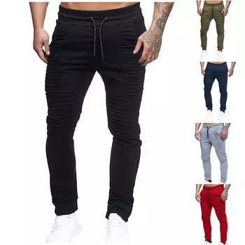 Мужские спортивные повседневные брюки для бега, легкие походные рабочие брюки, уличные брюки L