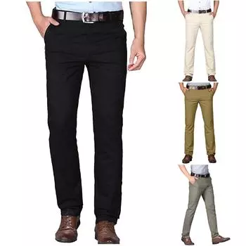 Мужские спортивные повседневные брюки для бега, легкие походные рабочие брюки, уличные брюки 32 чёрный