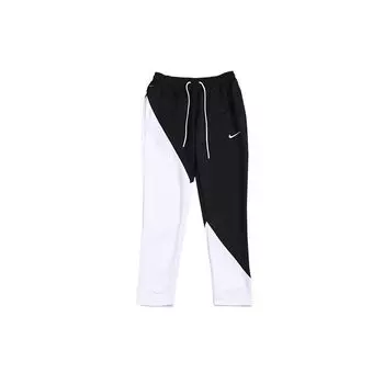 Мужские спортивные повседневные брюки Nike Colorblock, черные, белые BV5290-010 S