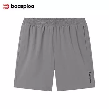 Мужские спортивные шорты Baasploa, стильные универсальные мужские шорты для комфорта на открытом воздухе, для бега и фитнеса