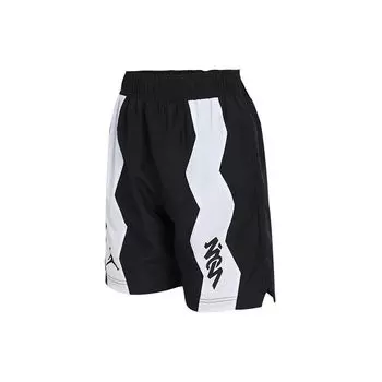 Мужские спортивные шорты Jordan Spliced Quick-Dry из тканого материала, черные DH9714-010 XS