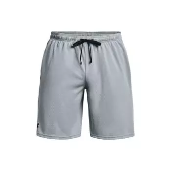 Мужские спортивные шорты с эластичным поясом и однотонным логотипом Under Armour, темно-синие 1328705-465 L