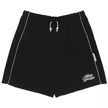 Мужские спортивные шорты с однотонным эластичным поясом Nike, черные DH7384-010 XL