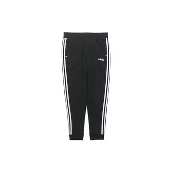 Мужские спортивные штаны Adidas Neo с 3 полосками и манжетами, черные GP4916 S