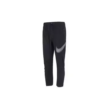 Мужские спортивные штаны из тканого материала с большим логотипом Nike, черные DZ3029-010, весенний сезон M