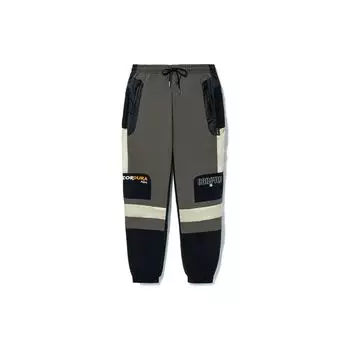 Мужские спортивные штаны Li Ning Bad Five Color Block, серые, AYKR545-3 M