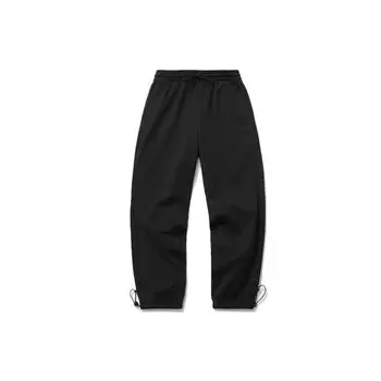 Мужские спортивные штаны Li Ning Badfive Sports Basketball Series с манжетами, свободные, черные AKLR165-1 S
