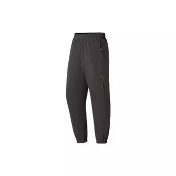 Мужские спортивные штаны Li Ning Fitness Series с однотонным принтом логотипа и манжетами, быстросохнущие, серые, AYKS353-3 S