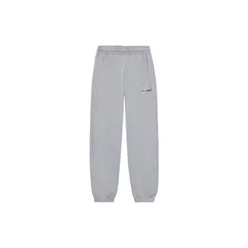 Мужские спортивные штаны Li Ning Sports Lifestyle Series с однотонным логотипом и микро-меткой, свободные, с манжетами, AKLS513-3 XXL