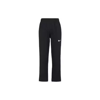 Мужские спортивные штаны прямого кроя с однотонным логотипом Nike Dri-Fit Team, черные DM6627-010 S