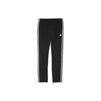 Мужские спортивные штаны прямого кроя с вышитым логотипом Adidas, черные BK7446 M