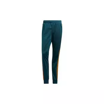 Мужские спортивные штаны с 3 полосками Adidas Originals Trefoil, зеленые GN8619 XS
