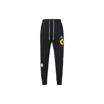 Мужские спортивные штаны с вышивкой Daisy Cuffs, черные DM5013-010 M