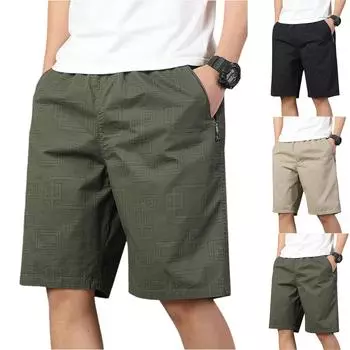 Мужские спортивные штаны со шнуровкой, мужские шорты-карго, повседневные брюки L