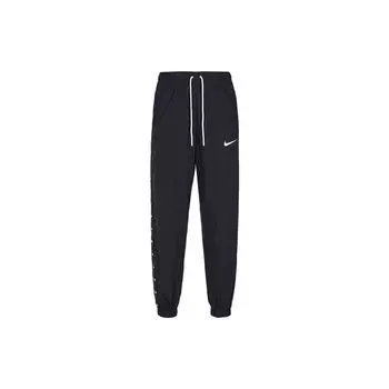 Мужские спортивные штаны свободного покроя Nike Nsw Swoosh со средней посадкой, черные CD0422-010 XXL