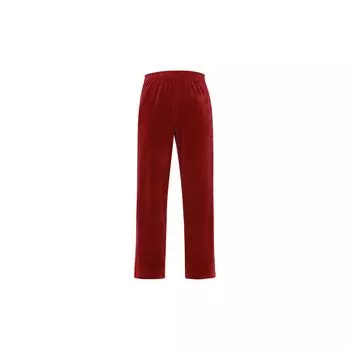 Мужские спортивные штаны в однотонную полоску Adidas X Ivy Park, красные HN0306 XXS