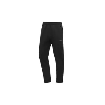 Мужские спортивные трикотажные брюки свободного кроя с логотипом Li Ning, черные AKLR013-1 XL