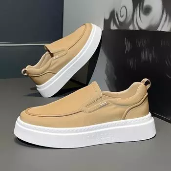 Мужские стильные джинсовые лоферы-комбинации, дышащие и комфортные для повседневного ношения. Легкий дизайн, без завязок, легко носить и снимать. 39 чёрный