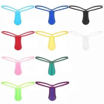 Мужские стринги с низкой талией, увеличивающие объем, для экзотической ночной одежды XL