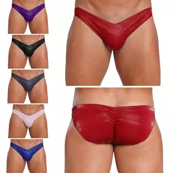 Мужские стринги сексуальные Т-образные мужские трусы с низкой посадкой эластичные водонепроницаемые трусы трусы нижнее белье L