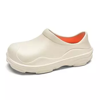 Мужские сумки, каблуки, шлепанцы, верхняя одежда, кухонная работа, нескользящие водонепроницаемые сандалии, толстоподошвенные туфли с одним ремешком, обувь с непористыми отверстиями 39 серый