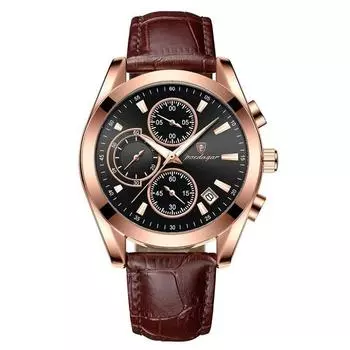 Мужские светящиеся модные роскошные наручные часы Perpaminta, популярные корейские часы