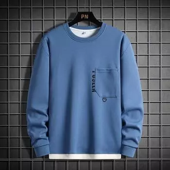 Мужские свитера Fat Up, толстовки, свободные мужские куртки XXL