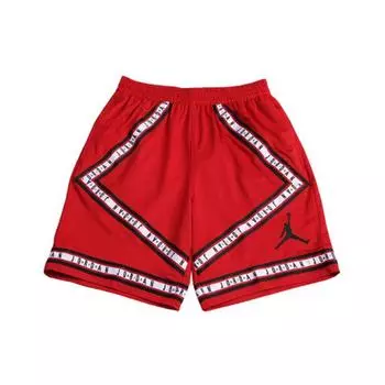 Мужские свободные баскетбольные шорты Air Jordan Dri-Fit со средней посадкой, красные AJ1109-687 XXXL