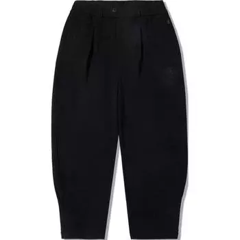 Мужские свободные повседневные брюки Li Ning с манжетами, черные AKXV181-2 M