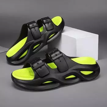 Мужские тапочки Cloud Slipper Man Luxury 2024, брендовые тапочки для ходьбы, домашние тапочки большого размера для лета, мужская дизайнерская обувь 40-41