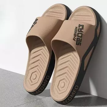 Мужские тапочки для дома Мужская обувь Нескользящие крытые слайдеры Прогулка по дому Платформа Mascullino Дешевая обувь Ликвидация Оригинал 39-40