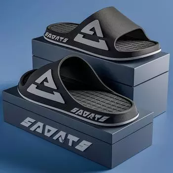 Мужские тапочки для прогулок, прочная летняя одежда на открытом воздухе, дезодорант для дома, нескользящие, для ванной, на толстой подошве, мужские тапочки 36-37 белый