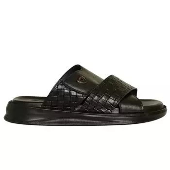 Мужские тапочки из натуральной кожи