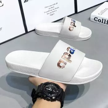 Мужские тапочки, легкая верхняя одежда, бытовые, гостеприимные, одним словом, нескользящие, пляжные, классные тапочки тапочки 39 чёрный