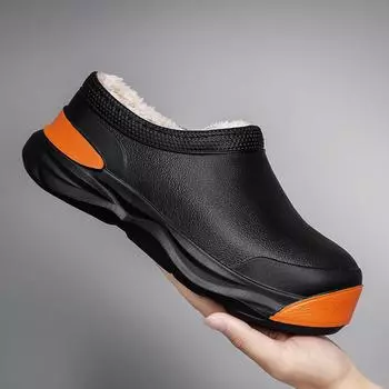 Мужские тапочки, легкие водонепроницаемые поварские туфли, повседневная обувь для кухни, для работы в отеле, для женщин, для рыбалки на открытом воздухе 36-37