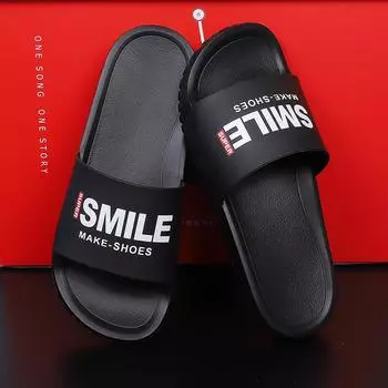 Мужские тапочки, модные нескользящие тапочки, летние домашние уличные сандалии для пар, тапочки с мягкой подошвой и принтом, написанные маслом 38 белый