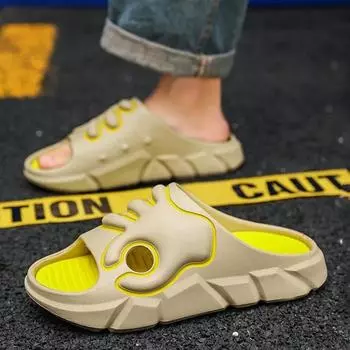 Мужские тапочки мягкие Eva мужские туфли на платформе сабо шлепанцы низкая цена высокое качество мода дешевая обувь корейский стиль 2024 стиль тренд 39