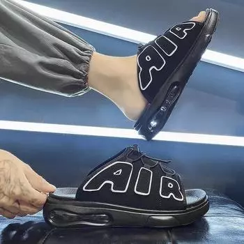 Мужские тапочки на воздушной подушке, новые летние мужские тапочки из ПВХ, мягкие нескользящие мужские спортивные тапочки для мужчин, шлепанцы Chanclas Hombre 41