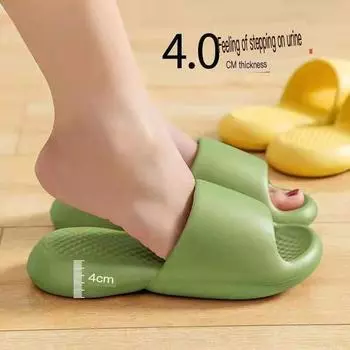 Мужские тапочки Shitty Sense, Лето на улице, Домашние тапочки, Нескользящие спортивные сандалии, Тапочки, Тапочки для пар 40-41 чёрный