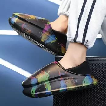 Мужские тапочки зимние уличные теплые пушистые тапочки 2024 зимние тапочки домашние плюшевые женские хлопковые туфли унисекс зимние хлопковые туфли 36-37