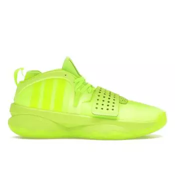 Мужские теннисные кроссовки adidas Dame 8 EXTPLY Green Lucid-Lemon Cloud-White IF8148 44