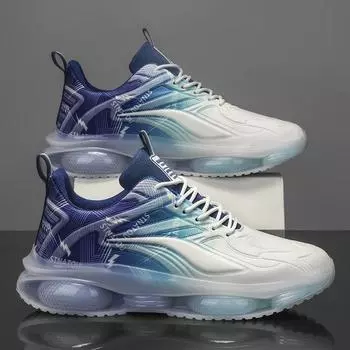 Мужские теннисные туфли осень-зима новые мужские повседневные беговые амортизирующие амортизирующие большие размеры 46 спортивные папины модные туфли 39