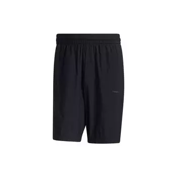 Мужские тканые шорты Adidas Neo с тремя полосками, черные GP5640 S