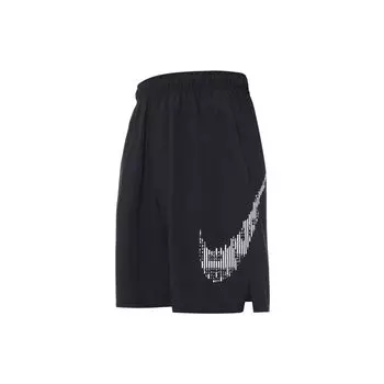 Мужские тканые спортивные тренировочные шорты с логотипом Nike Dry Flex, черные CJ2393-010 XL