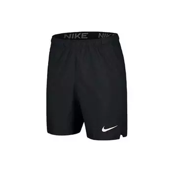 Мужские тканые тренировочные шорты с логотипом Nike Flex Dri-FIT Essential, черные CU4946-010 S